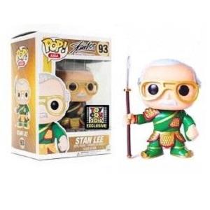 Funko Pop! ASIA: Stan Lee Guan Yu [Green Suit] #93 [2016 Toy Con] - Limited Edition Collectible for Marvel Fans & Asian Culture Enthusiasts - Perfect for Display, Gifts, and Comic Con Events