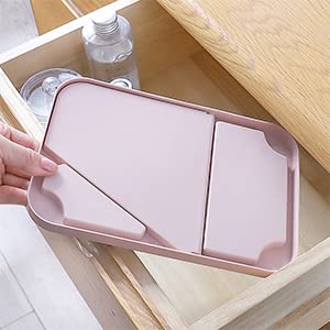 DLEST Foldable Desktop Makeup Mirror - Portable Square Vanity Mirror with Stand for Women, Wall Mount & Tabletop Mount, Pink | Perfect for Home, Travel, and Professional Makeup Application
