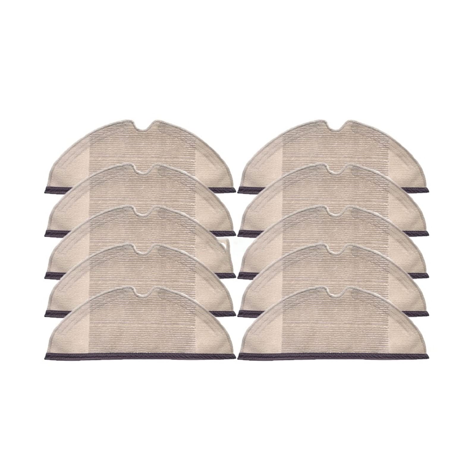Xiaomi Mijia 1C Robotic Vacuum Cleaner Replacement Washable Mop Pads - 40pcs Multi-Color Microfiber Cloths for Effective Mopping and Sweeping - Perfect for Hardwood Floors, Tile & Pet Hair Cleaning
