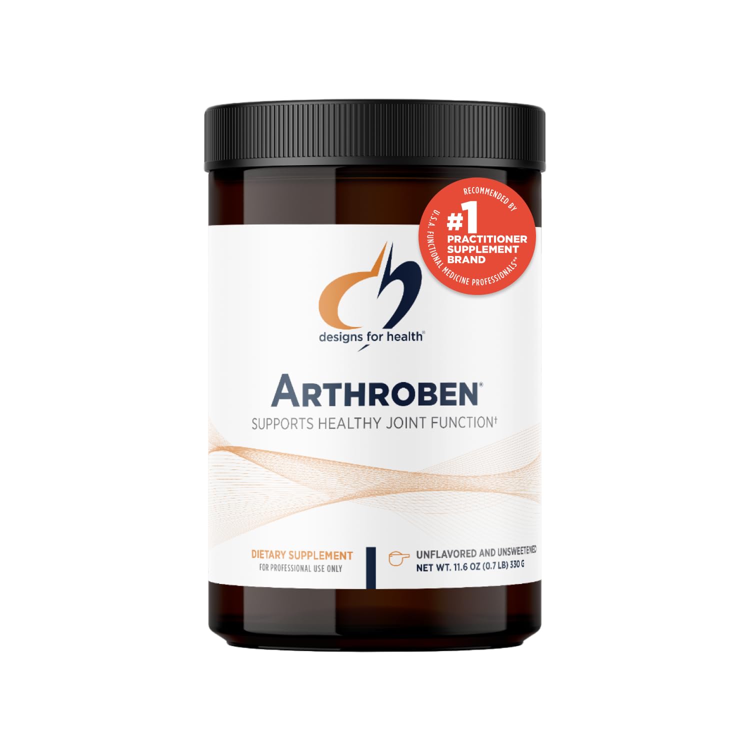 Designs for Health Arthroben Collagen Peptides Powder - Unflavored & Unsweetened Joint Support Supplement with Botanicals - Non-GMO Drink Mix for Healthy Joints (30 Servings, 330g) - Ideal for Post-Workout Recovery & Daily Joint Care
