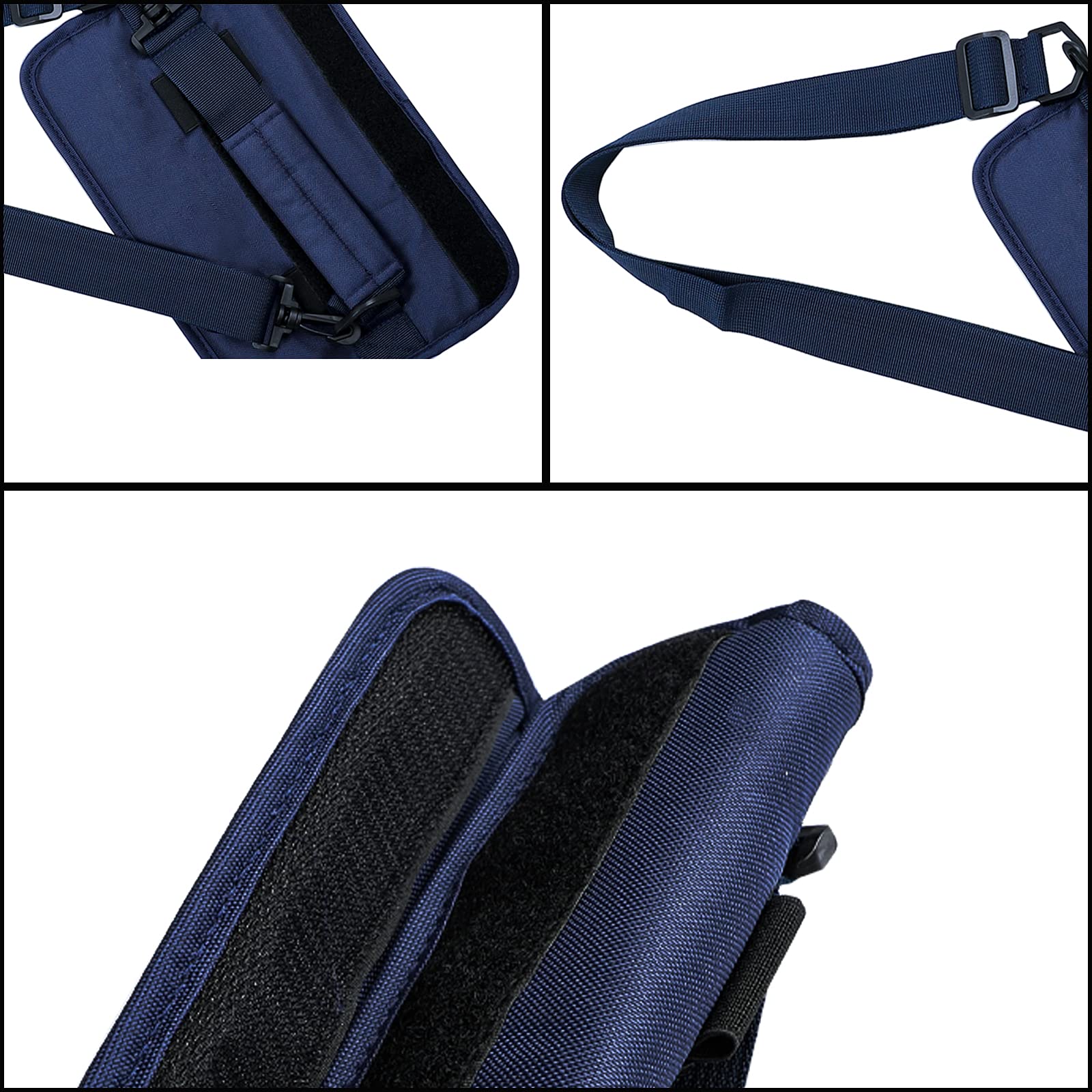 **Lightweight Canvas Golf Club Bag with Shoulder Strap - Durable Golf Club Carrier for Men & Women - Perfect for Driving Range, Course & Travel - Golf Club Pouch & Organizer**