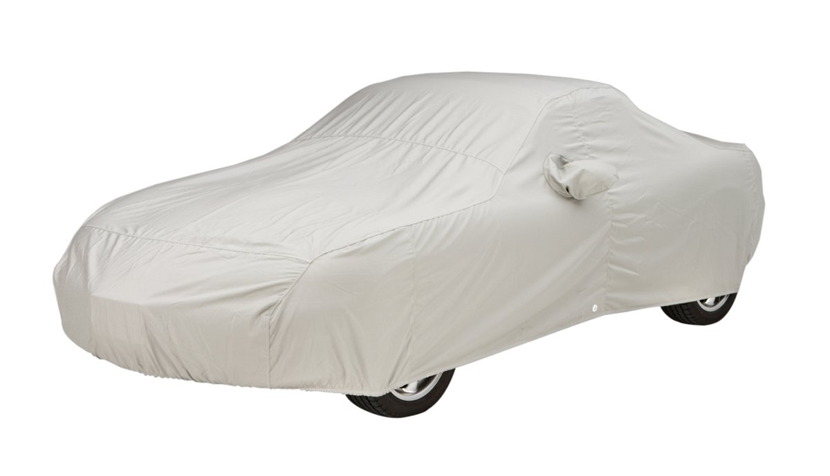 Covercraft Custom Fit Car Cover for Rolls Royce Ghost EWB - Premium Sunbrella Fabric (Gray) | All-Weather Protection for Luxury Vehicles | Indoor & Outdoor Use, Travel Storage, Long-Term Parking