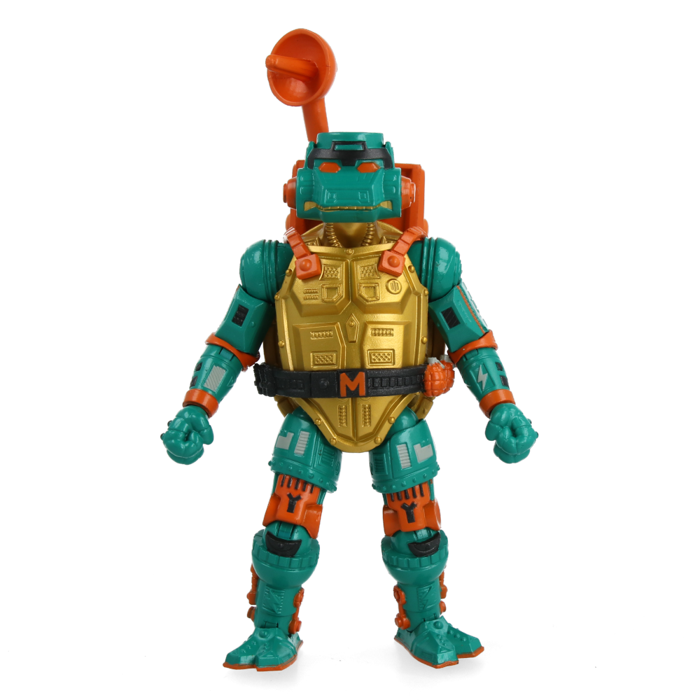 Metalhead Michelangelo TMNT Action Figure - Teenage Mutant Ninja Turtles ULTIMATES! Wave 7 Collectible Toy for Display & Play