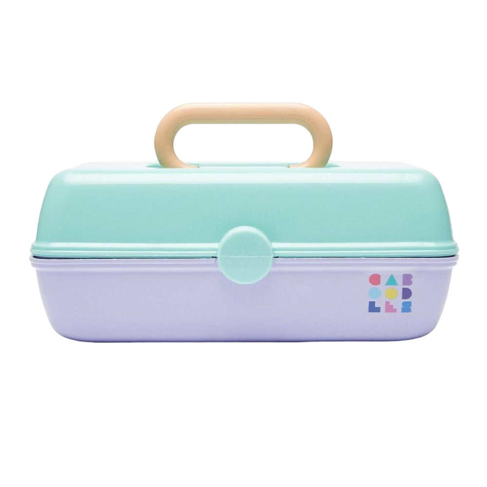 Caboodle Pretty In Petite Makeup Organizer - Portable Cosmetic Case for Travel & Daily Use | Perfect for Teens & Women | Compact Storage for Makeup, Jewelry & Essentials