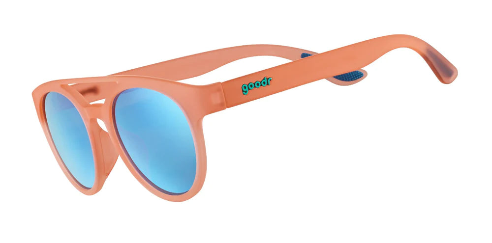 Goodr Stay Fly Sunglasses - Polarized UV Protection for Running, Cycling & Outdoor Activities | Ornithologist-Inspired Style