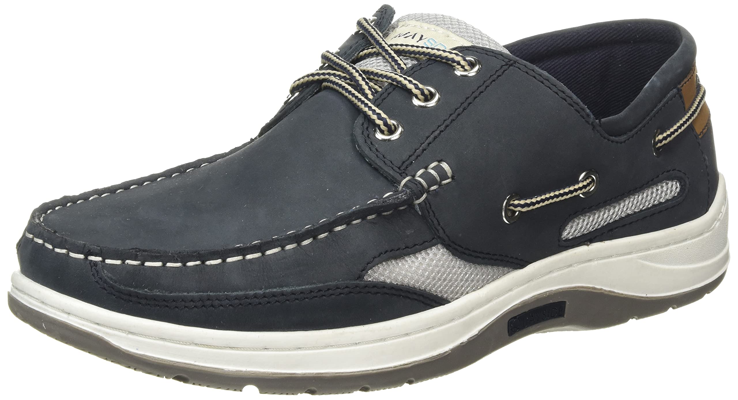 Quayside Men's Casual Boat Shoes - Comfortable Slip-On Deck Shoes for Men | Perfect for Sailing, Boating, and Summer Outdoor Activities