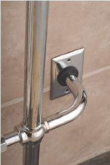 Tuzio Stour Hardwired or Plug-In Bathroom Towel Warmer - 23.5