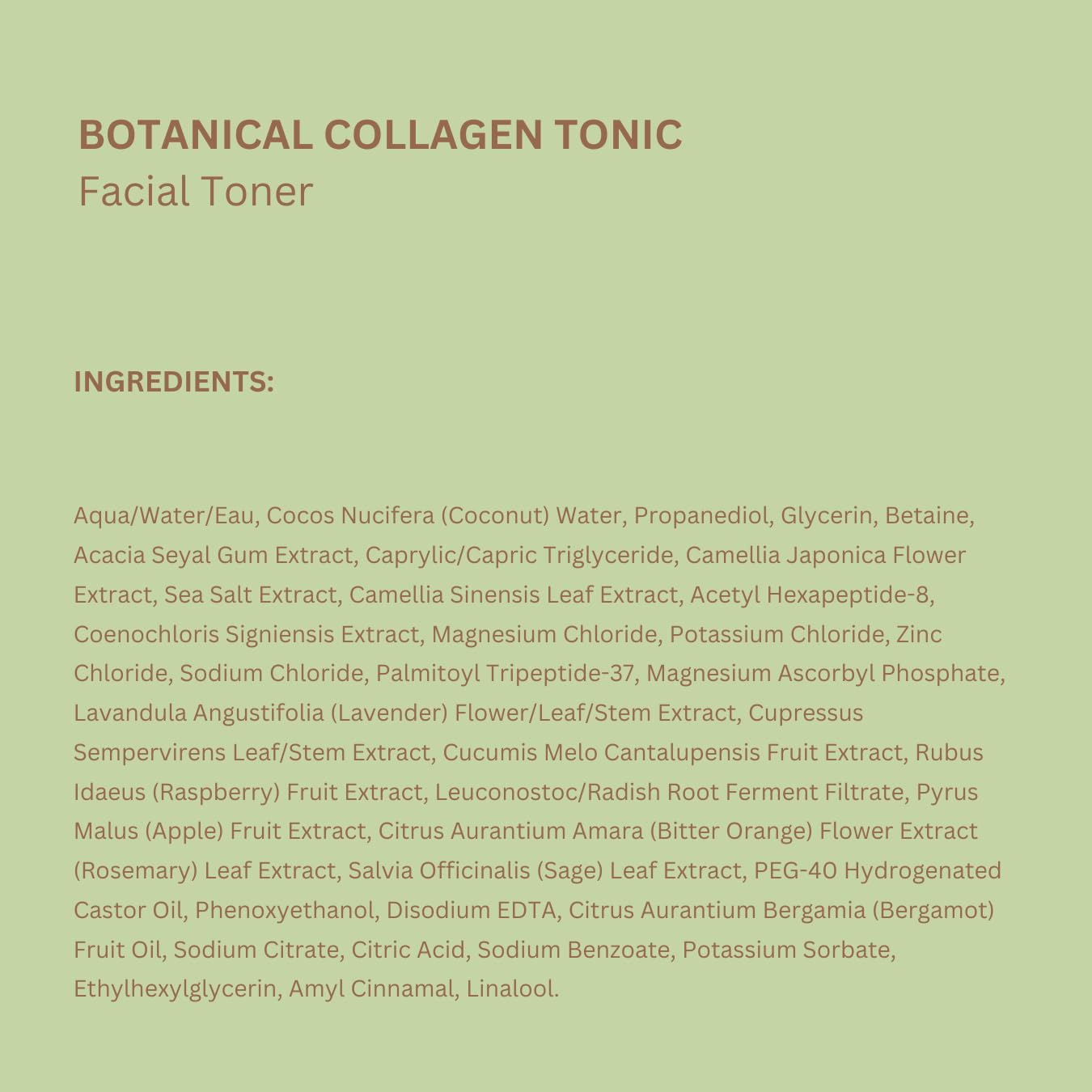 Pixi Botanical Collagen Tonic - Volumizing & Hydrating Facial Toner with Peptides & Botanicals for Firming & Revitalizing Skin | Alcohol-Free Daily Moisturizer | 250ml/8.5oz | Perfect for Morning & Night Skincare Routine