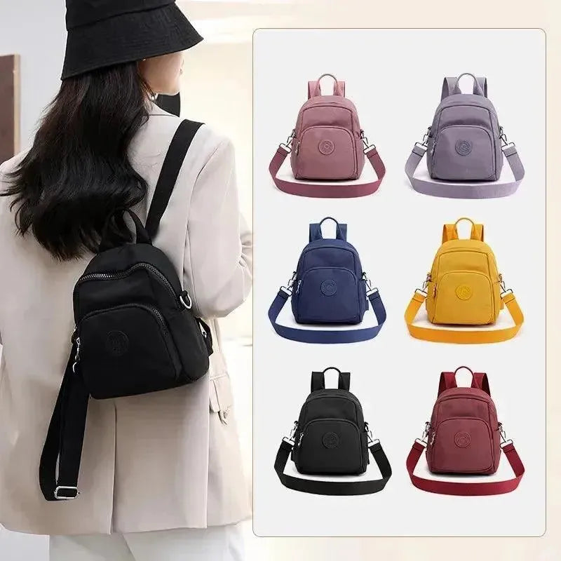 Stylish Women's Travel Backpack - Durable Canvas Carry-On Bag for Commuting, Hiking & Weekend Getaways