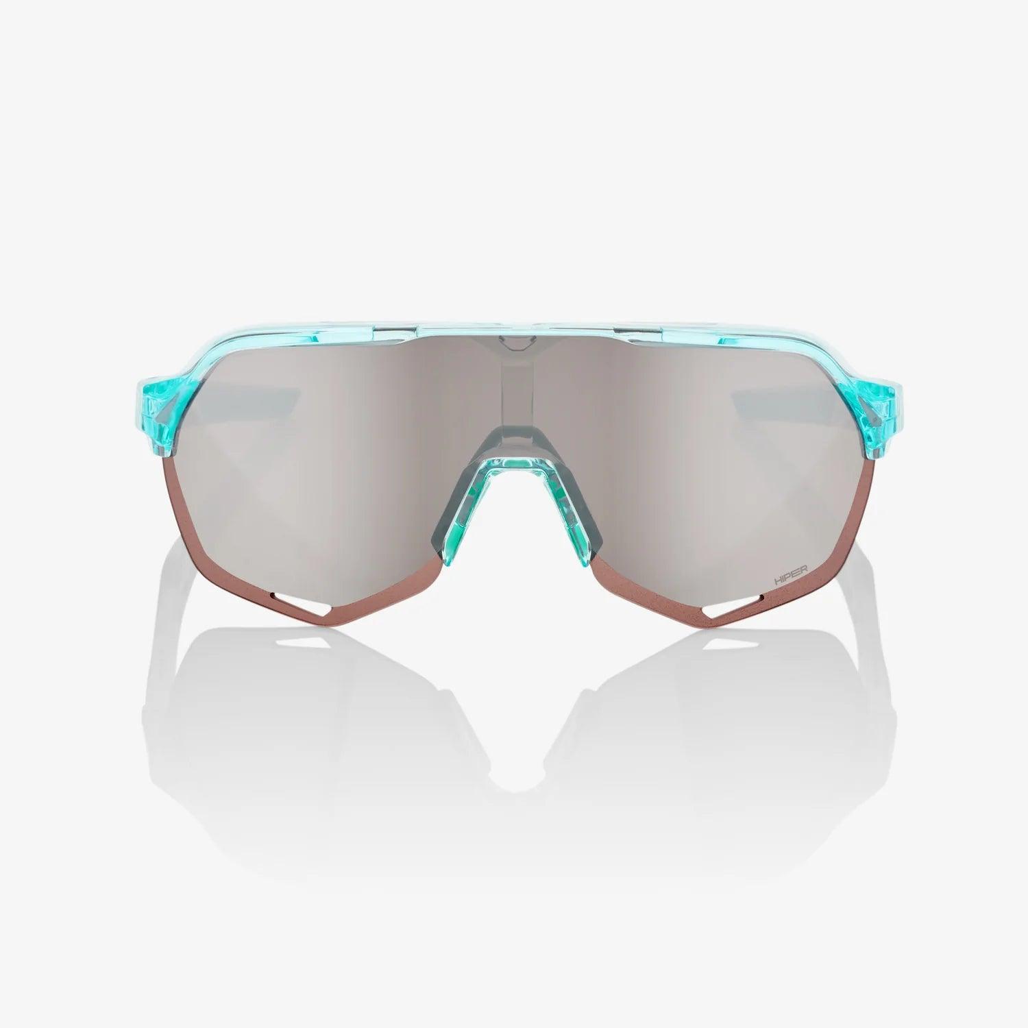 100% S2 Polished Translucent Mint HiPER Silver Mirror Sunglasses Lens - Perfect for Outdoor Sports, Driving & Fashion Accessories
