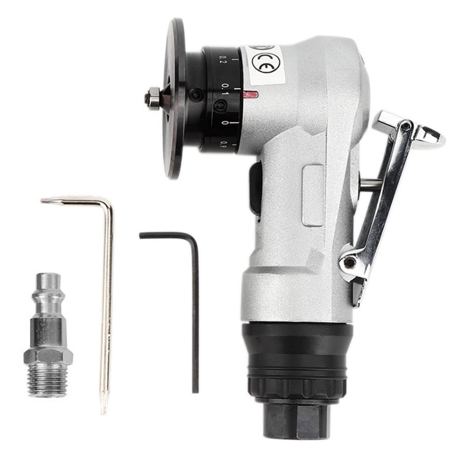 45° Arc Chamfering Machine - Small Pneumatic Burr Trimmer with US-Type Interface for Metalworking, Woodworking & DIY Projects