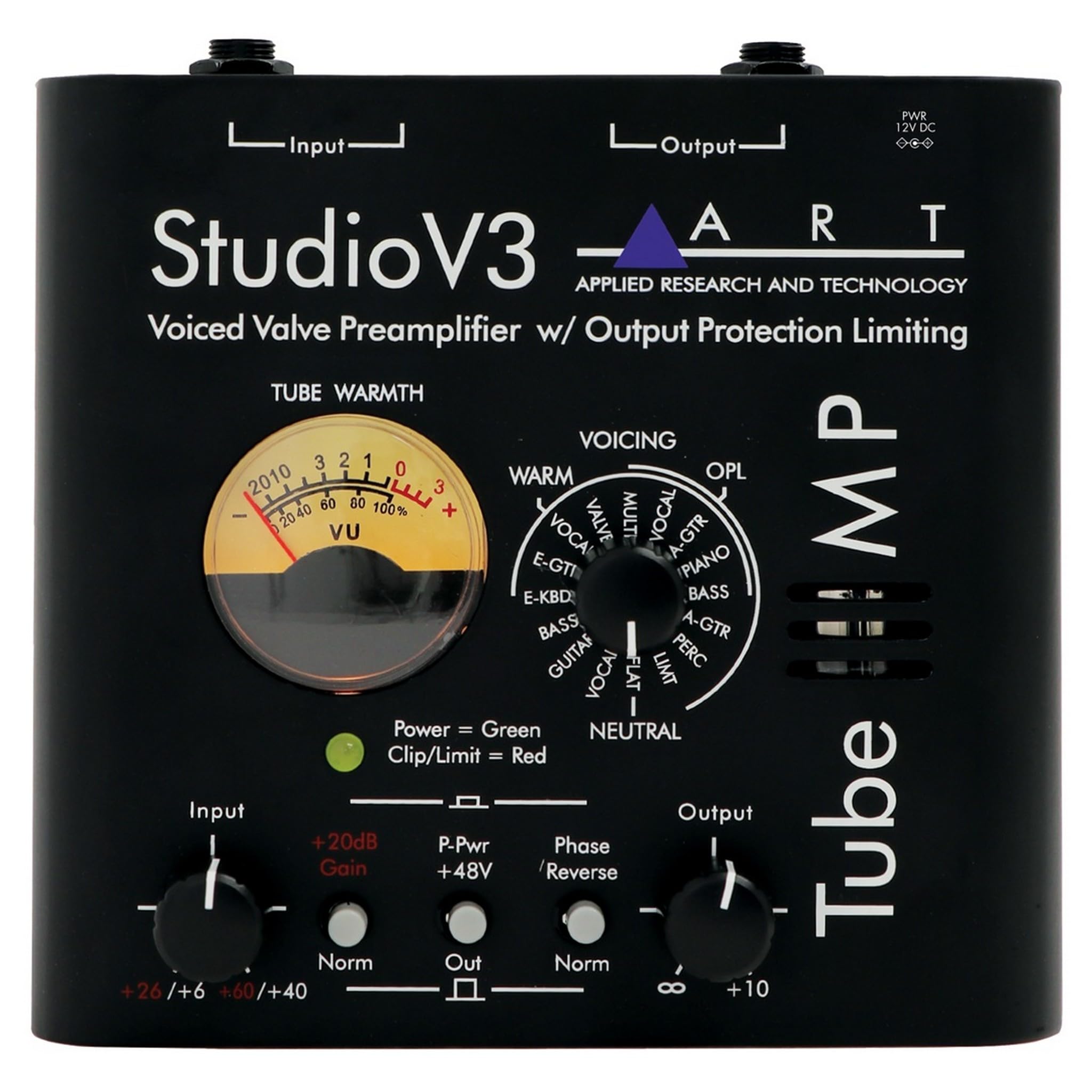 ART Tube MP Studio V3 Tube Microphone Preamp & DI Box - Professional Audio Recording & Live Performance Studio Gear