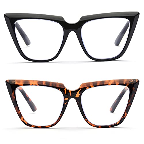 2 Pairs (Black+leopard)