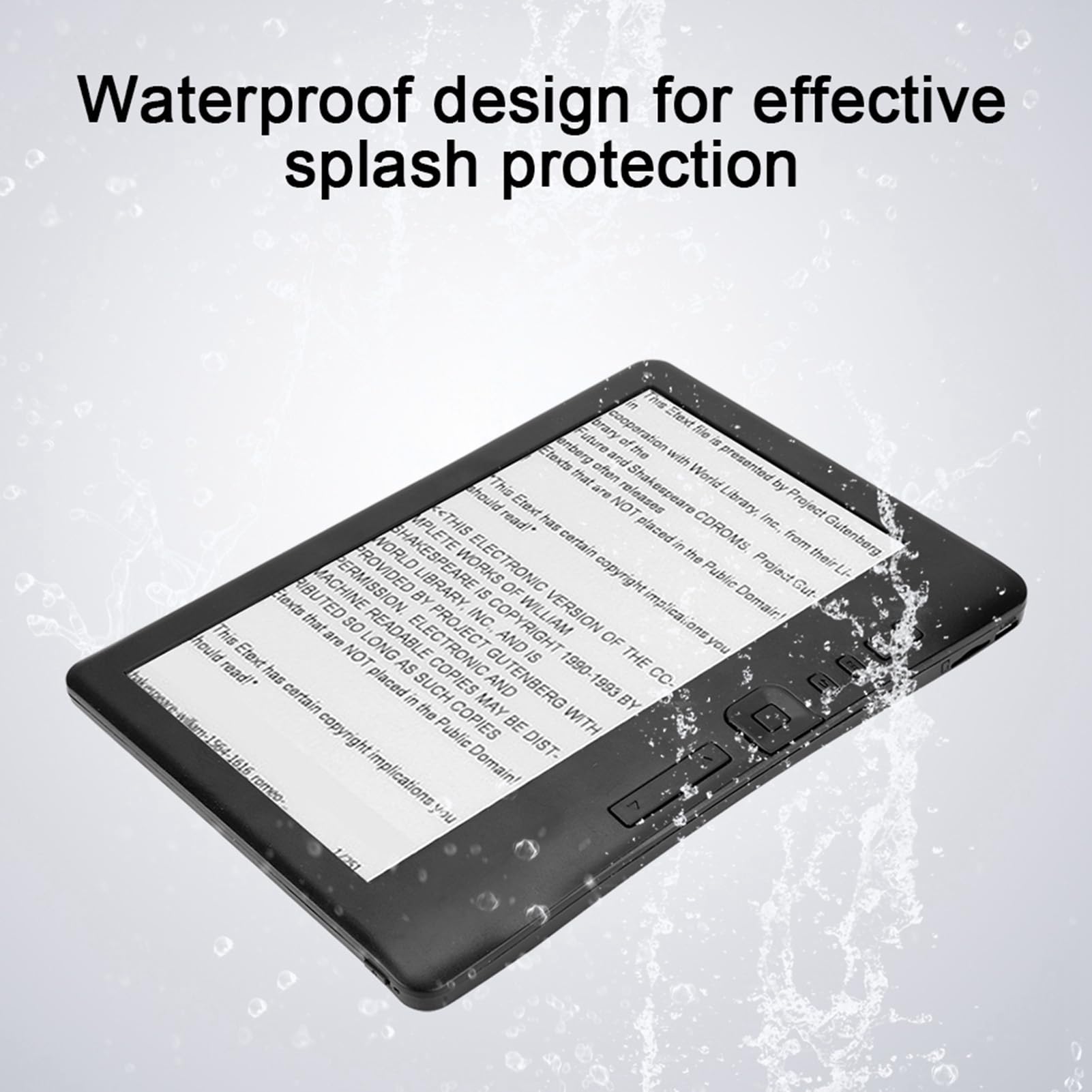 8GB Ebook Reader - Portable Ereader Device with Large Storage for Digital Books | Perfect for Travel, Commuting & Reading On The Go