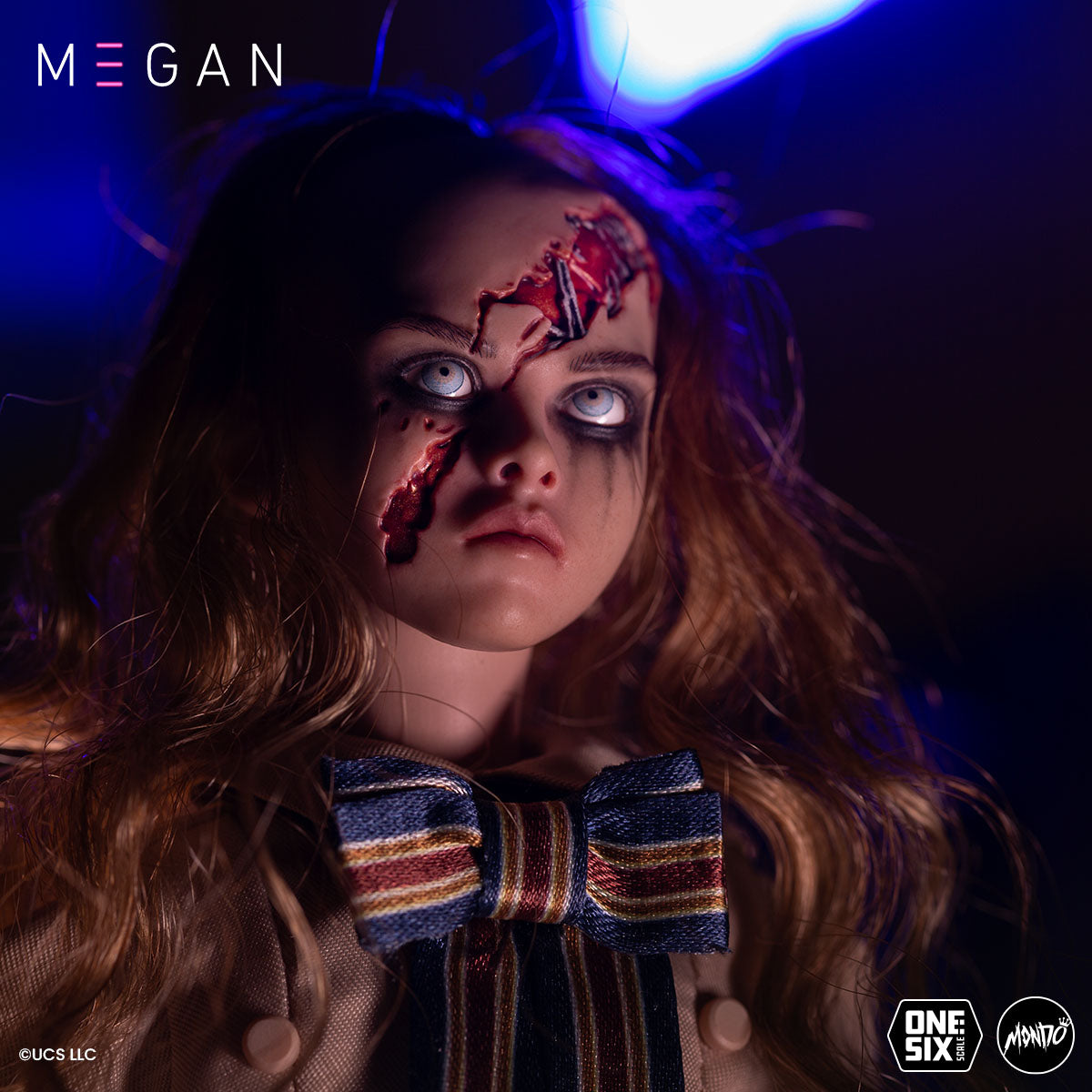 M3gan 1/6 Scale Collectible Action Figure - Highly Detailed Movie Replica for Display & Collection - Perfect for Horror Fans & Pop Culture Enthusiasts