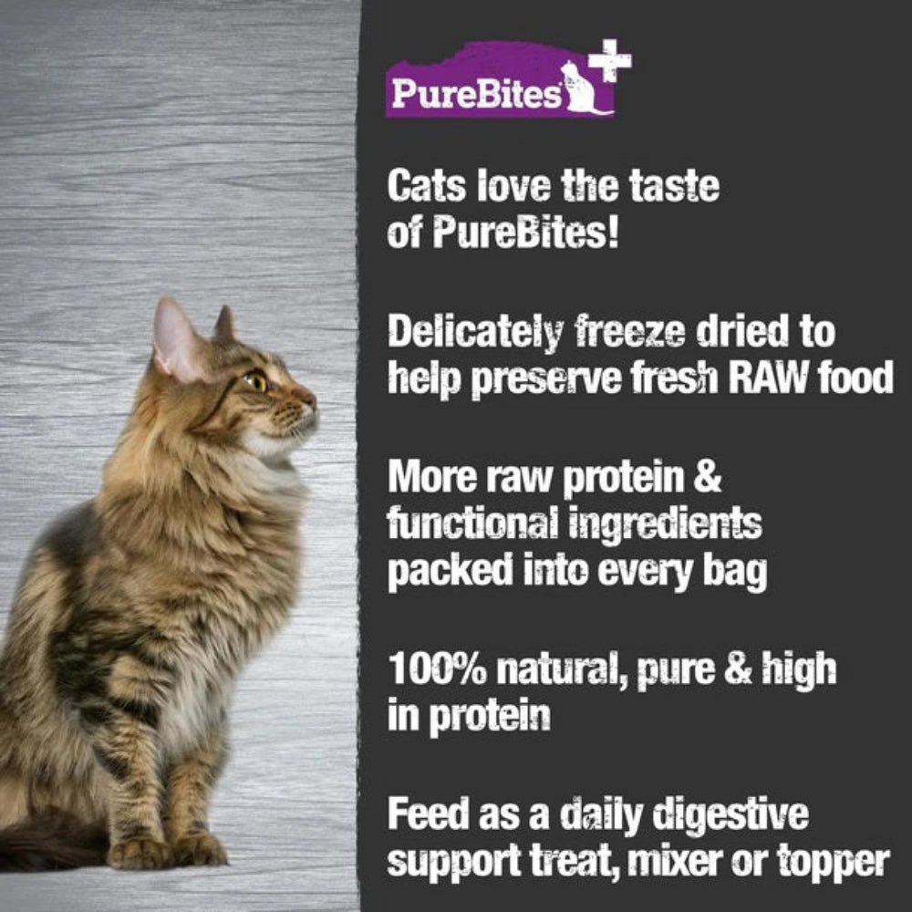 Premium Freeze-Dried Cat Treats for Gut Health & Digestion Support - Delicious & Nutritious Snacks for Indoor & Outdoor Cats