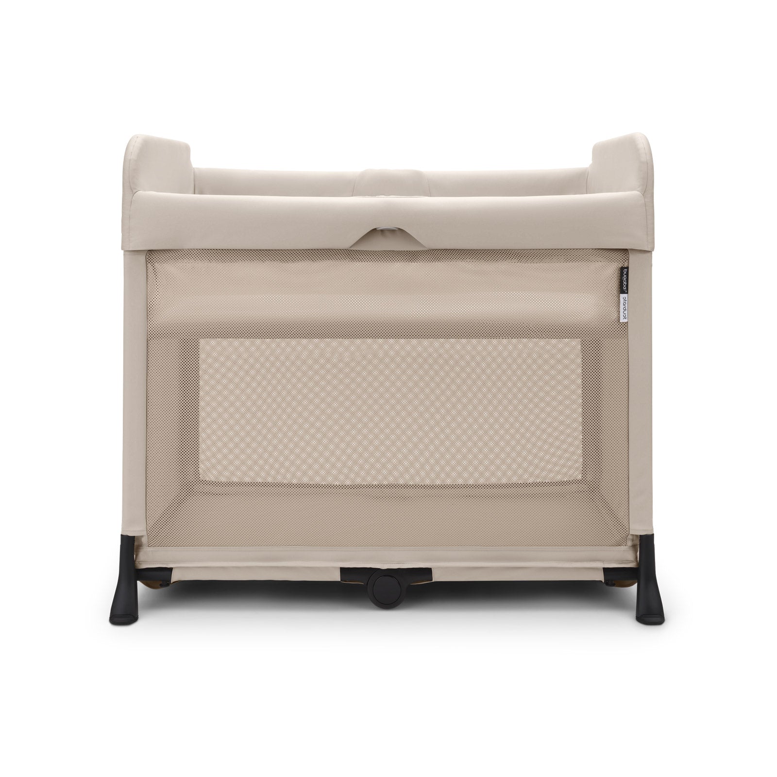 Bugaboo Stardust 2 Level Playard Travel Crib with Fitted Sheets - Portable Baby Bassinet for Home, Travel & Nursery | Lightweight Compact Design for Easy Setup