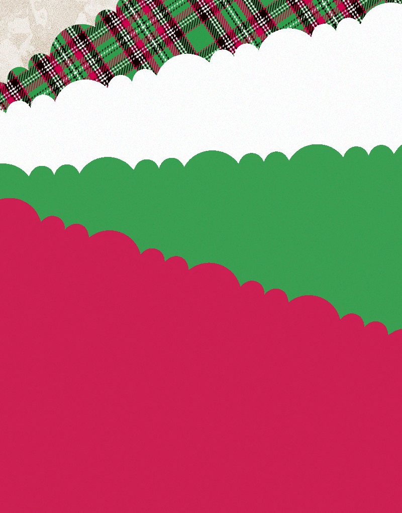 Festive Holiday Kilt Scalloped Tissue Paper for Gift Wrapping, Party Decorations & DIY Crafts - Christmas, Birthday, Wedding Celebration Supplies