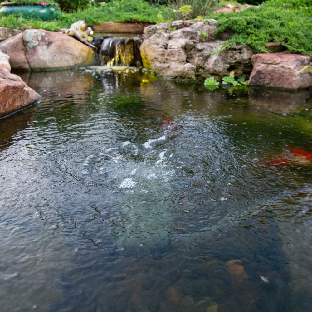 Aquascape Pro Air 20 Pond Aerator and Aeration Kit with Tubing & Self-Cleaning Diffuser - Outdoor Rated (Model 61009) | Oxygenates Water for Healthy Fish & Plants | Perfect for Garden Ponds, Koi Ponds & Water Features