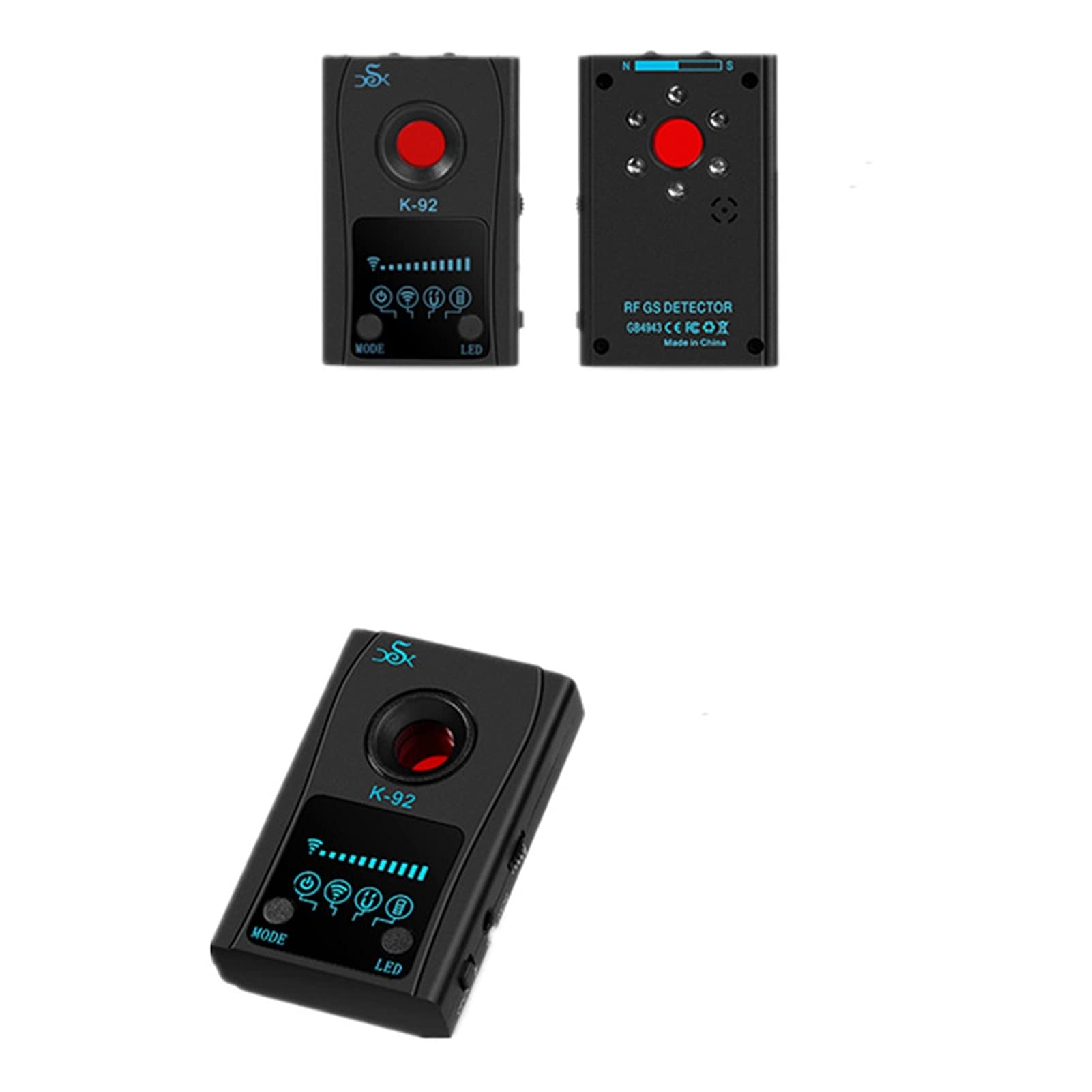 Long Range Car Radar Detector with GPS Tracker & Anti-Eavesdropping Scanner - Hidden Wiring Detector, Bug Finder & Driving Aid for Enhanced Security (Perfect for Road Trips, Fleet Monitoring & Personal Safety)