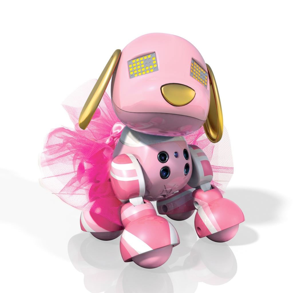 Spin Master Zoomer Zuppies Interactive Robotic Puppy Toy with Bonus Tutu - Fun Playtime Companion for Kids Ages 4+ | Perfect Gift for Birthday & Christmas | Indoor & Outdoor Play