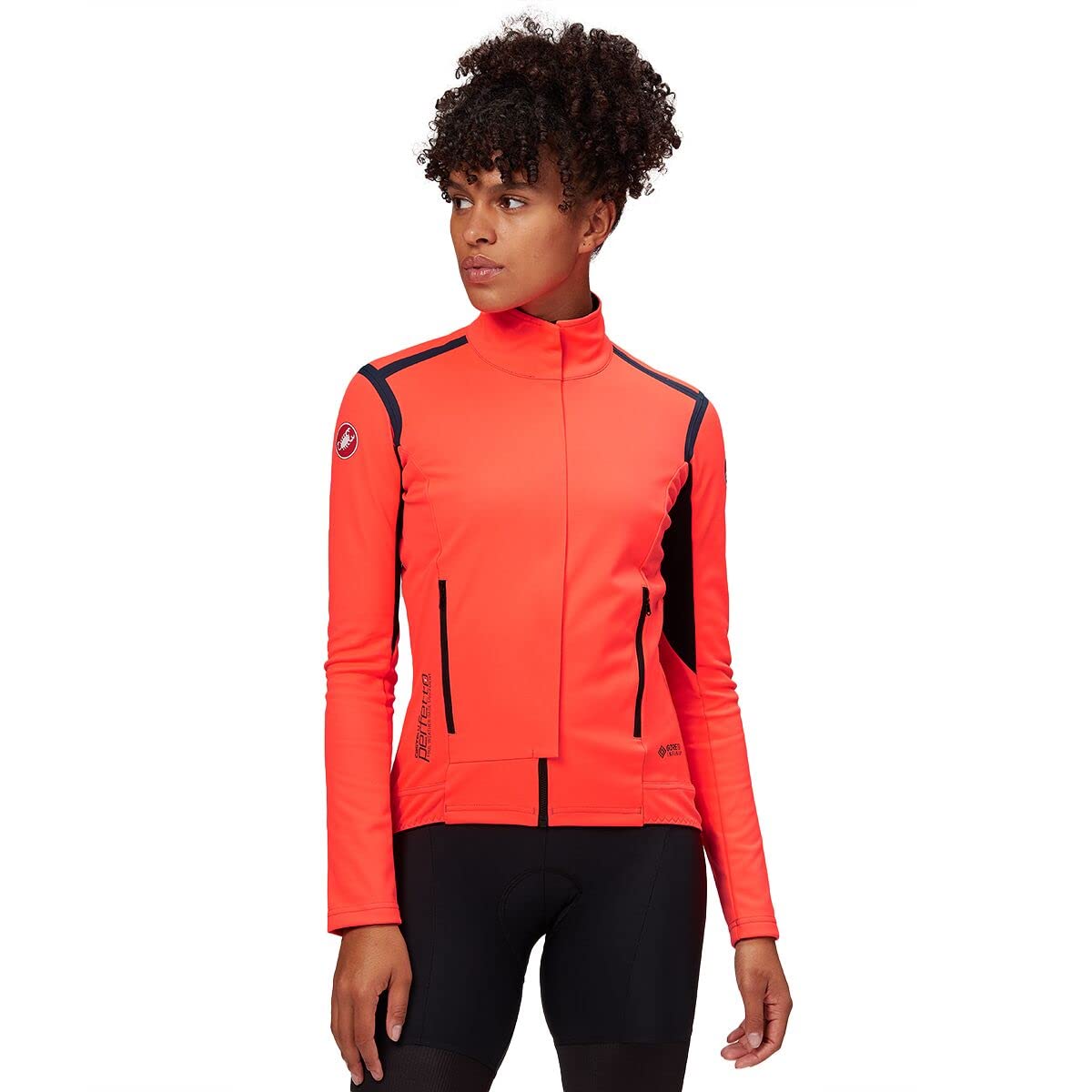 Castelli Women's Perfetto ROS Long-Sleeve Cycling Jersey - Breathable & Windproof for Road Biking & Cold Weather Training