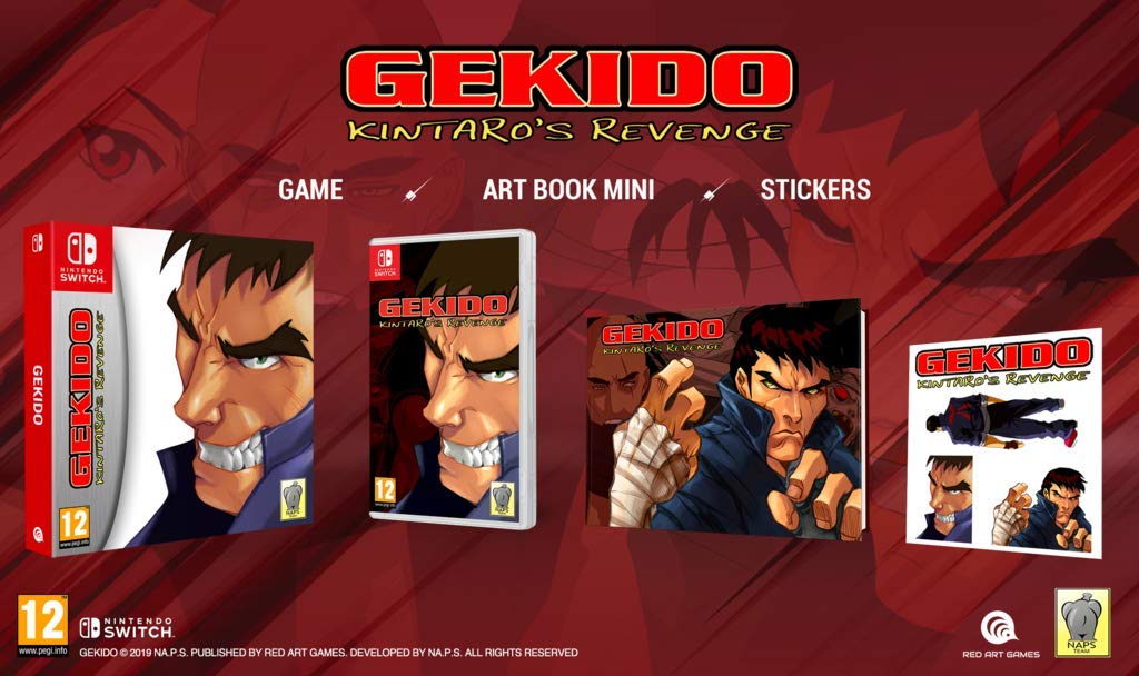 Gekido: Kintaro's Revenge - Premium Edition for Nintendo Switch - Classic Beat 'Em Up Game for Action-Packed Gaming Sessions