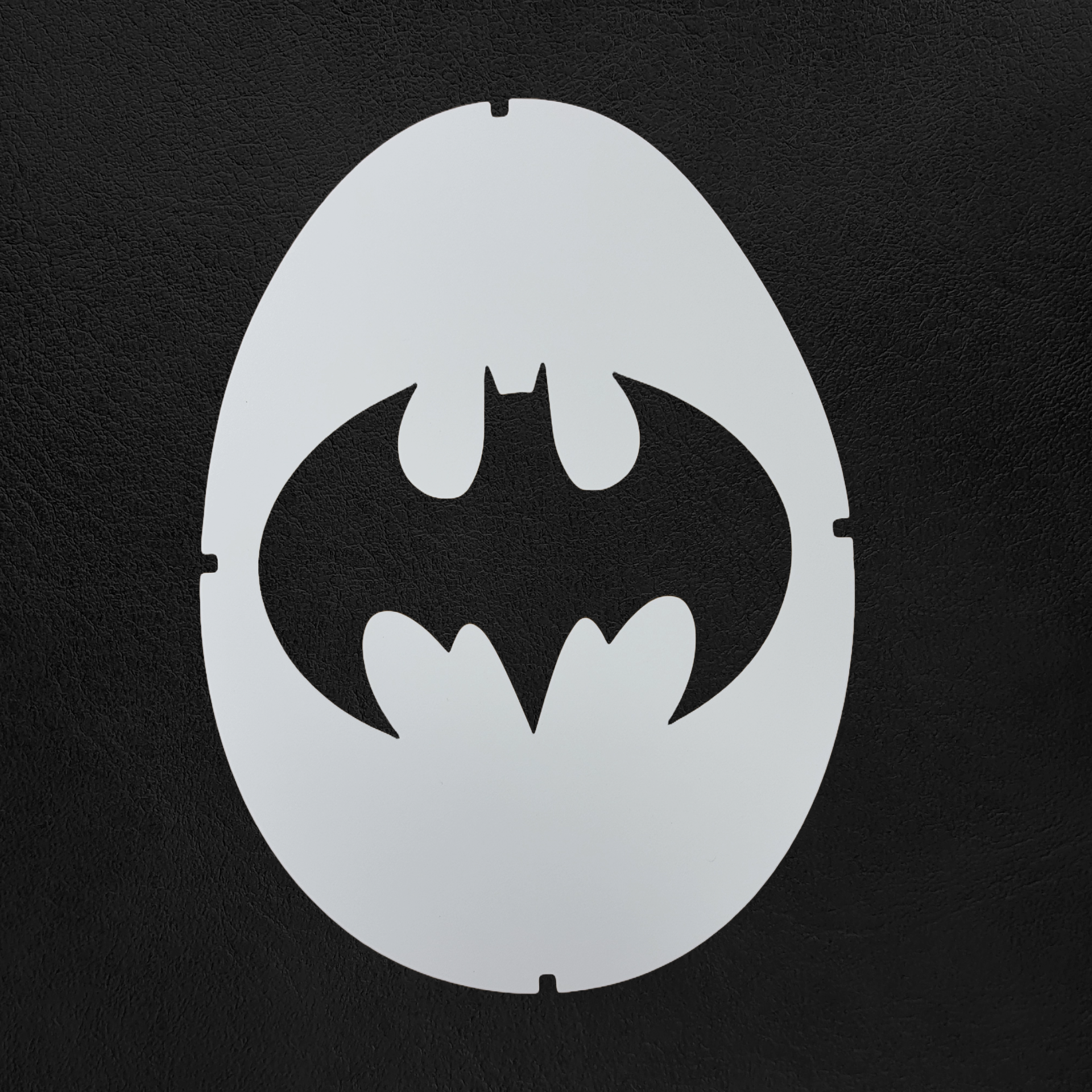 Batman Logo Stencil Card - DIY Craft Template for Painting, Drawing & Decorating - Perfect for Birthday Parties, Home Decor & DIY Projects