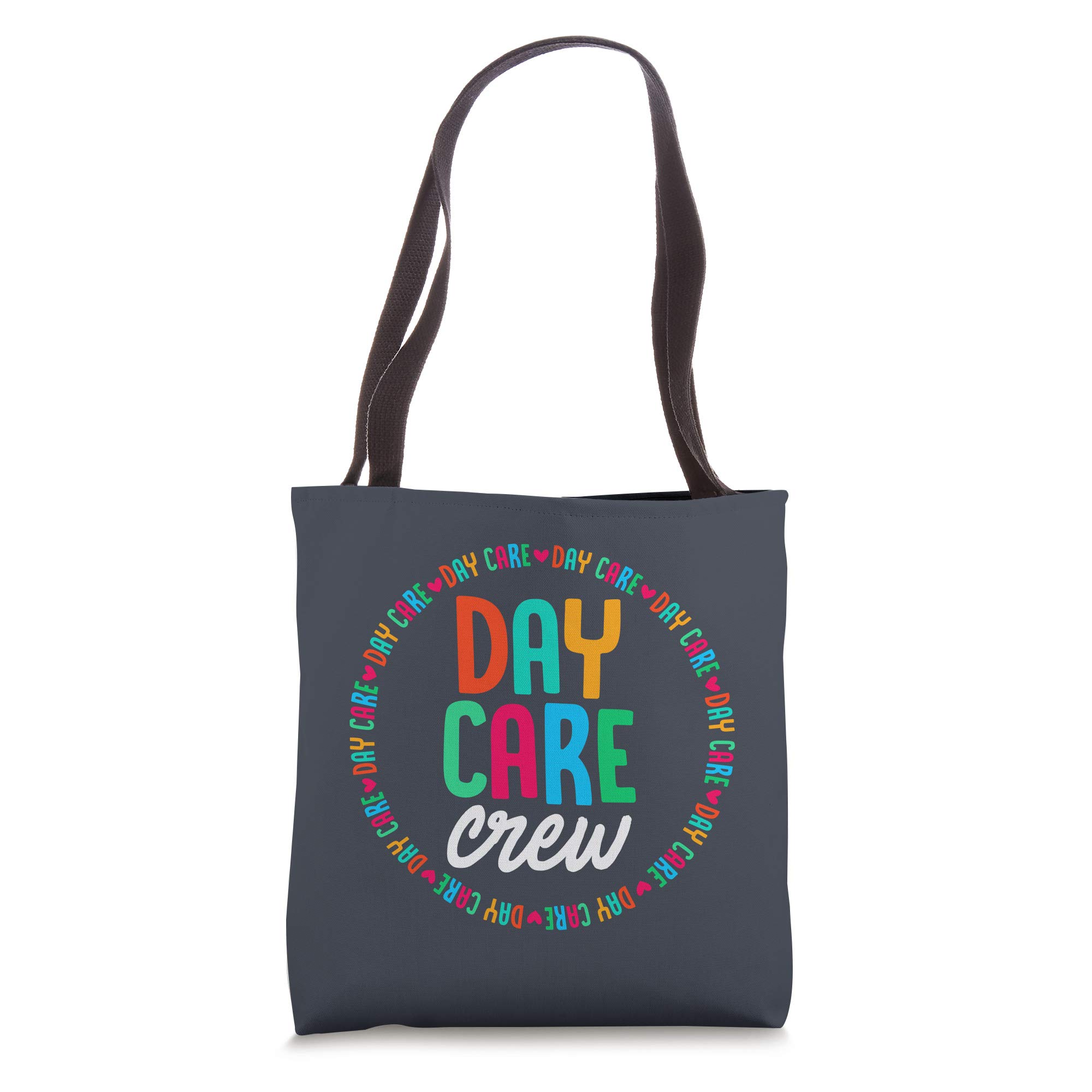 Daycare Crew Proud Daycare Teacher Squad Tote Bag - Perfect for Teachers, Educators & Childcare Professionals - Great for Work, School & Everyday Use