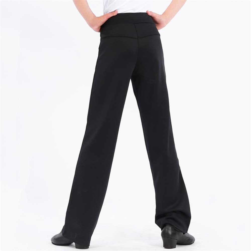 Professional Boys Latin Ballroom Dance Pants - Jazz & Modern Salsa Dancewear for Kids - Perfect for Performances, Competitions, and Dance Classes