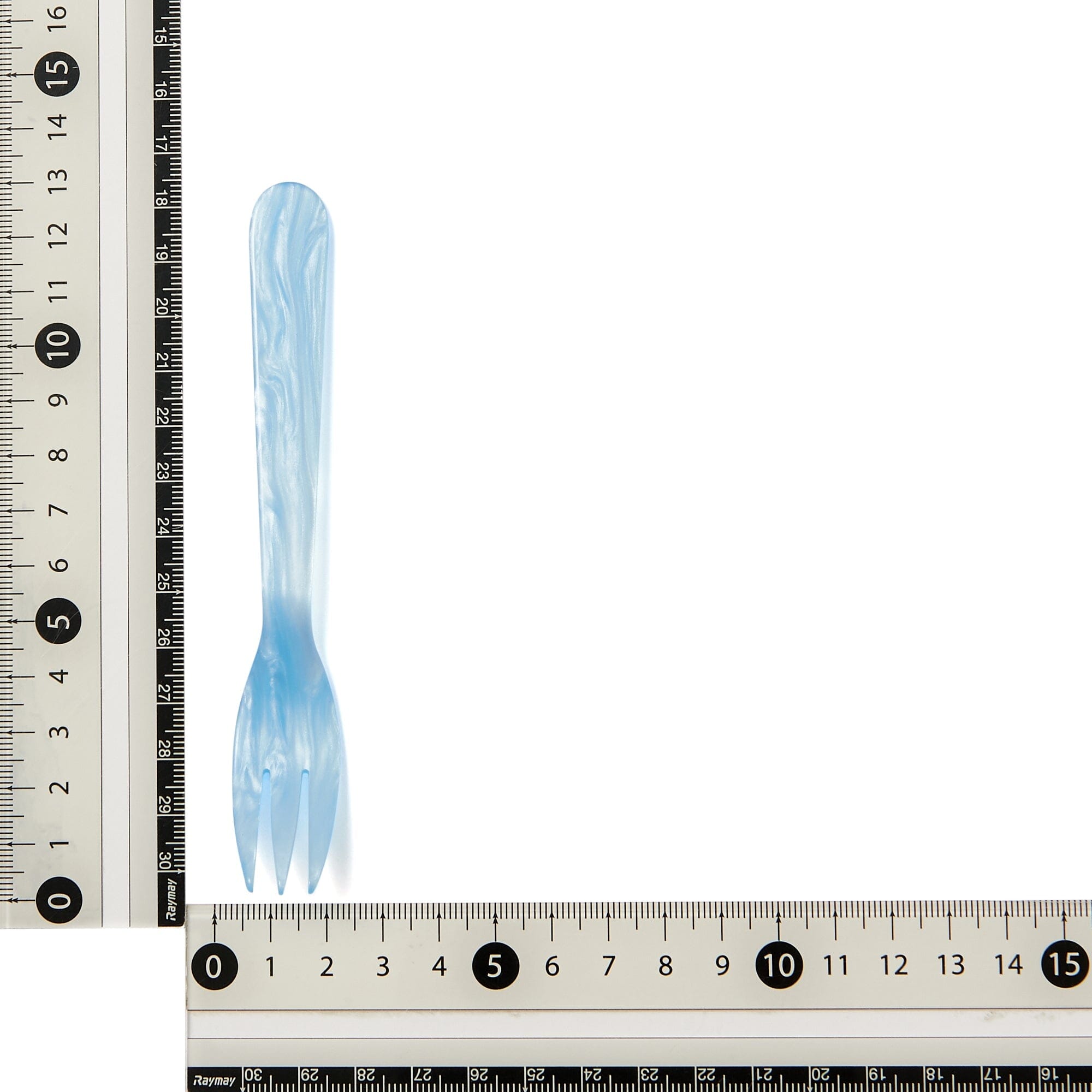 Blue Marble Dessert Fork - Elegant & Durable Cake Pastry Cutlery for Parties, Weddings, and Fine Dining