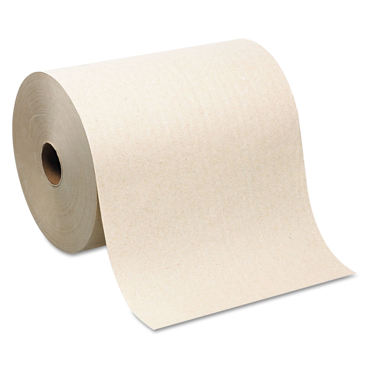 Georgia Pacific 26480 Brown Hardwound Roll Paper Towel - Nonperforated, 7.87