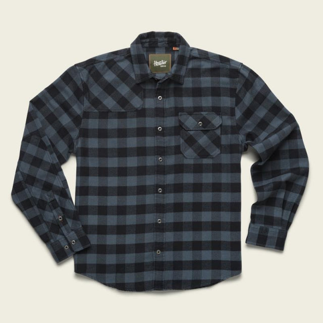 Men's Harkers Flannel Shirt - Soft Plaid Long Sleeve Button Down Shirt for Casual Wear & Outdoor Activities