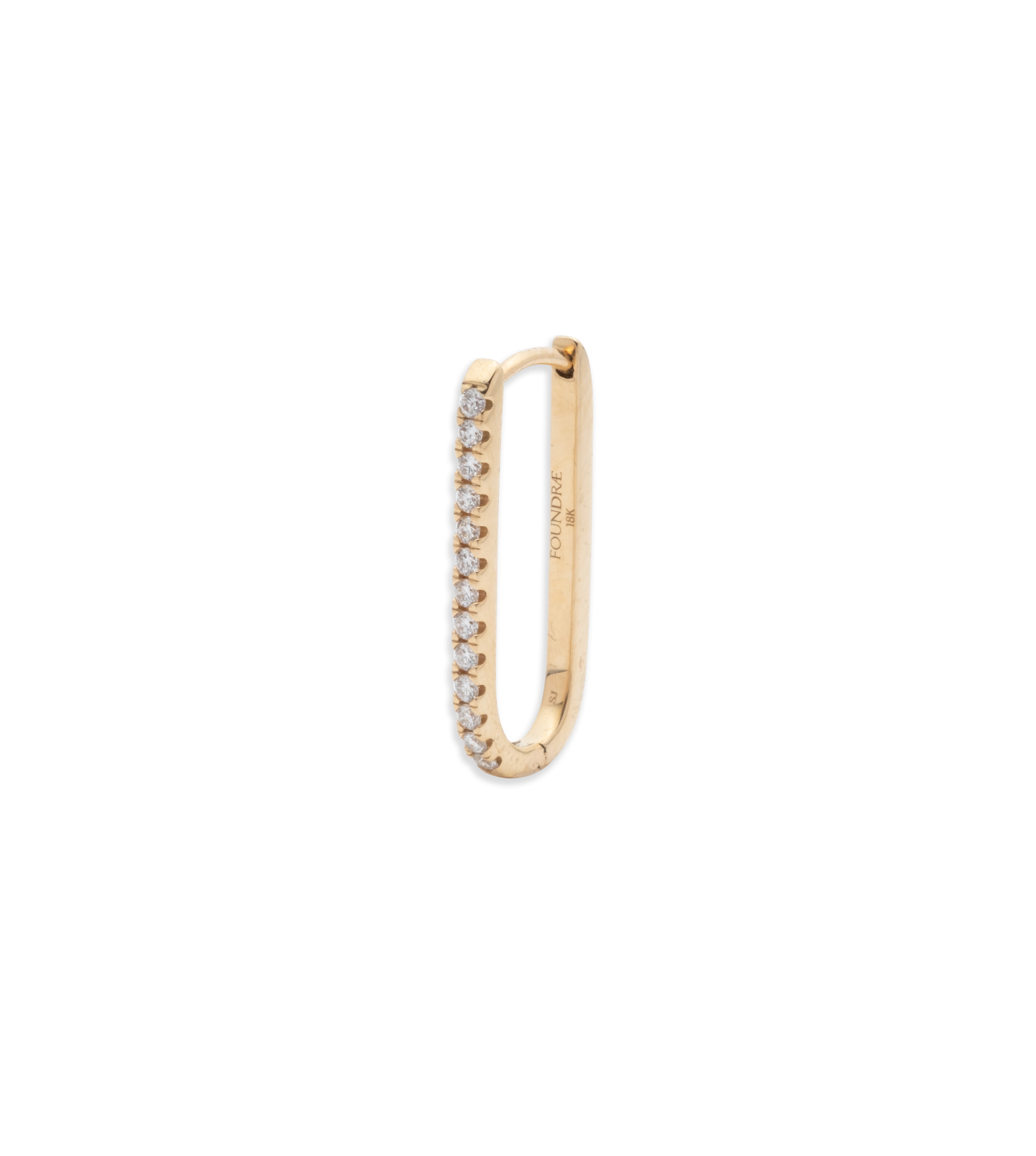Dainty Petite Pave Fob Earrings - Elegant Cubic Zirconia Studs for Women | Perfect for Parties, Weddings & Everyday Wear