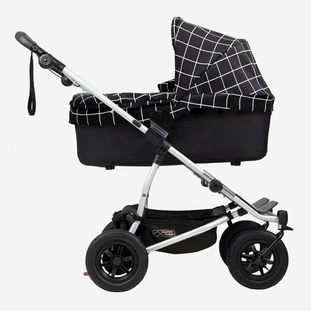 Mountain Buggy Duet Carrycot Plus - Premium Baby Stroller Bassinet for Newborns | Lightweight & Portable for Travel, Walks, and Outdoor Adventures