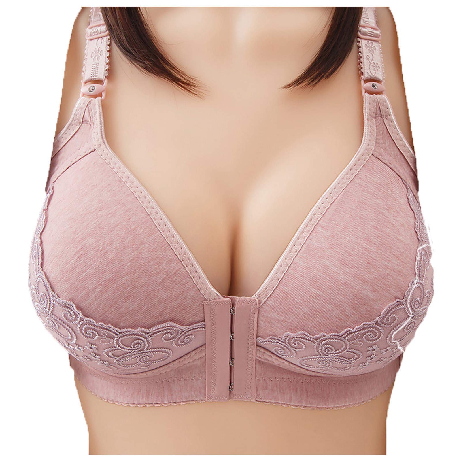 Best High Impact Sports Bra for Women with Large Breasts - Supportive Nursing Bra for Active Moms - Perfect for Running, Yoga & Postpartum Workouts