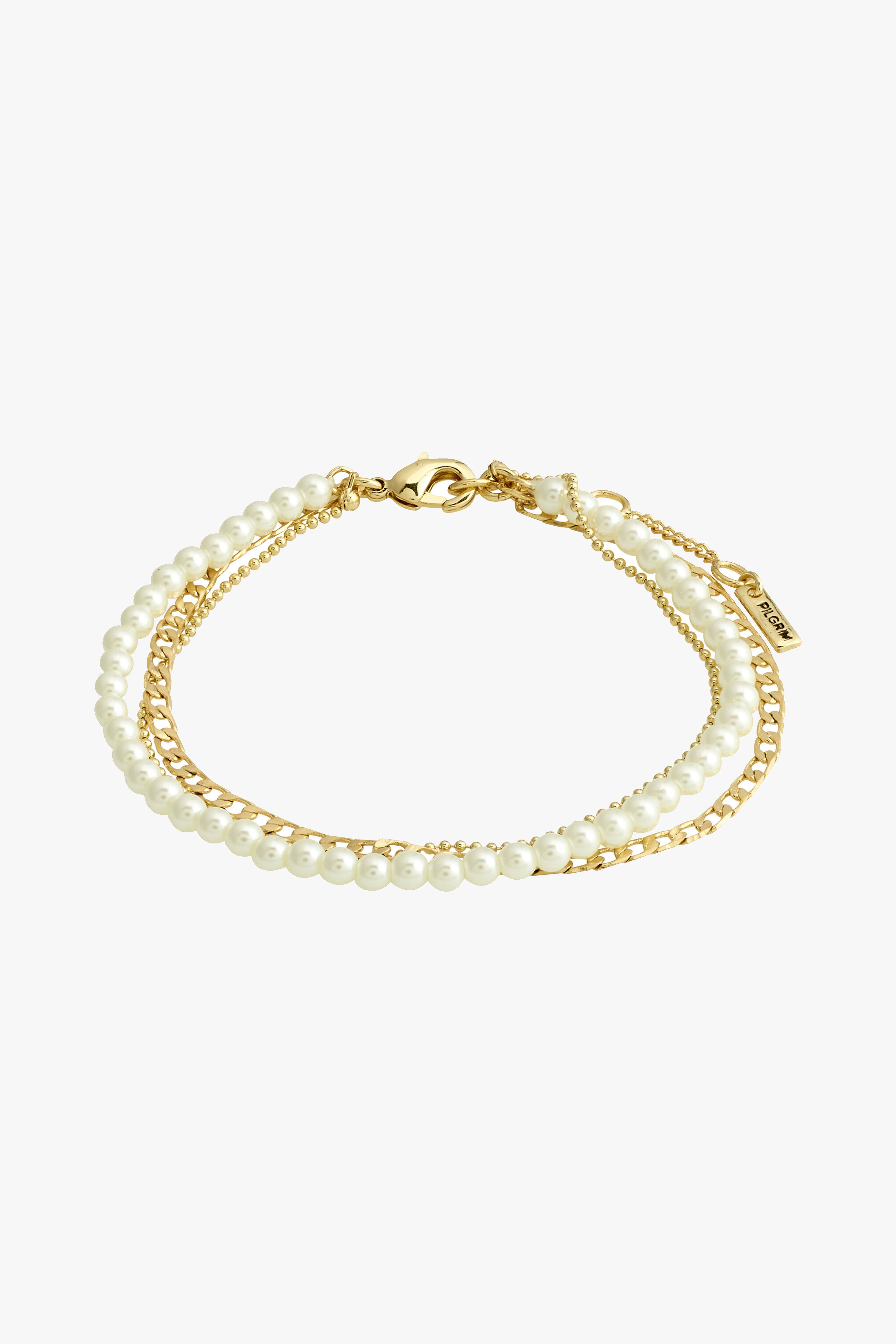 Baker 3-in-1 Gold Plated EOL Bracelet for Women - Elegant Stackable Jewelry for Everyday Wear, Gift Giving & Special Occasions