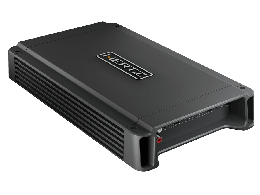 Hertz HCP 1DK D Class Mono Car Amplifier - High Power Audio for Car Stereo & Subwoofer Systems - Perfect for Car Audio Upgrades & Bass Enhancement