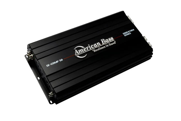 American Bass Godfather Comp 5D Mono Amplifier - High Power Car Audio Amp for Deep Bass & Clear Sound | Perfect for Car Audio Systems & Subwoofers
