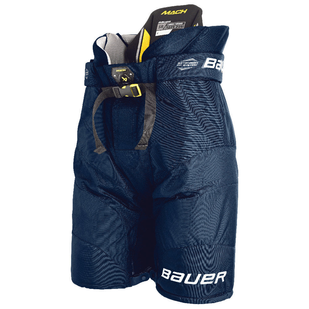 Bauer Supreme Mach Senior Ice Hockey Pants - Protective Hockey Gear for Adult Players - Perfect for Ice Rink Games & Training Sessions