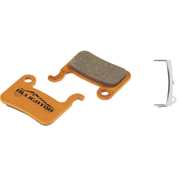 Shimano Alligator Type 2 Piston Brake Pads - Organic Compound for Mountain Bikes & Road Bikes - Perfect for Trail Riding, Commuting and Performance Cycling