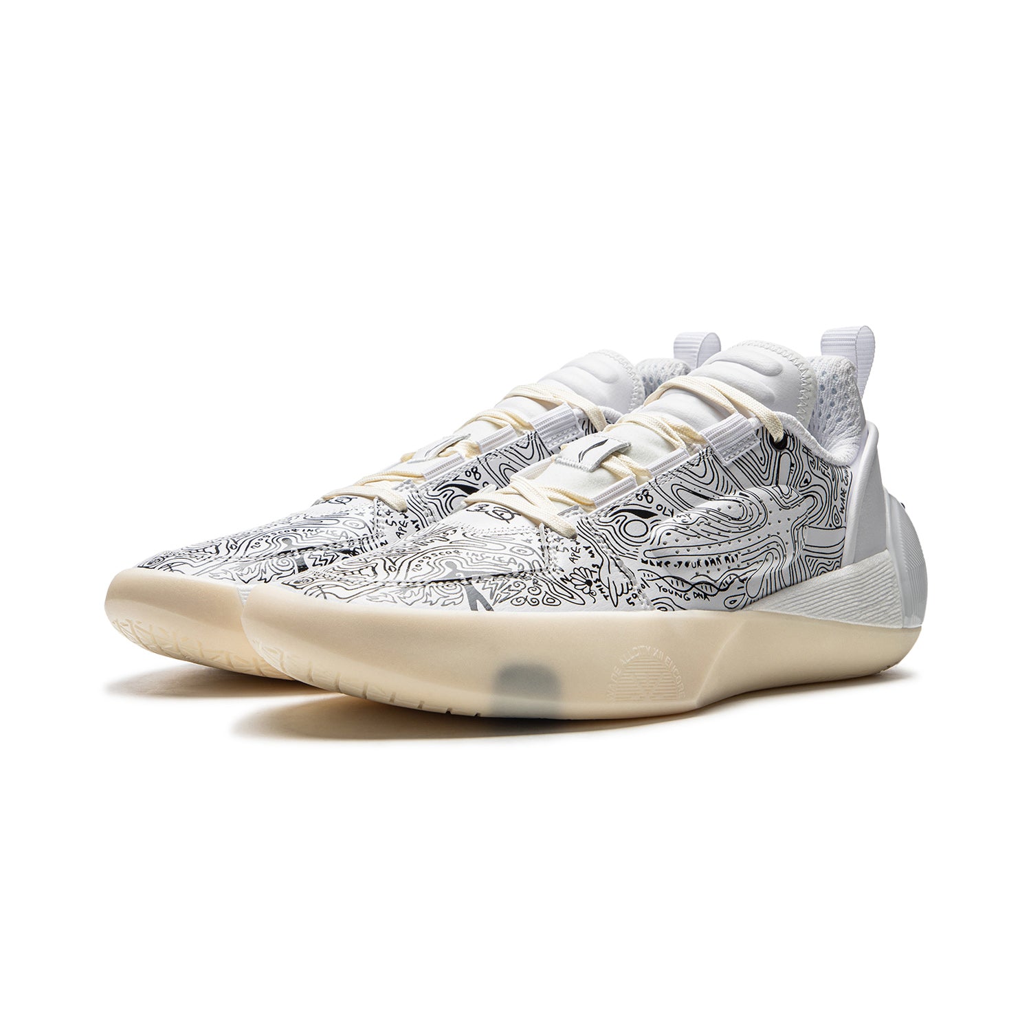 Wade All City 12 Encore Team No Sleep Basketball Shoes - High Performance Sneakers for Men - Perfect for Indoor & Outdoor Court Play