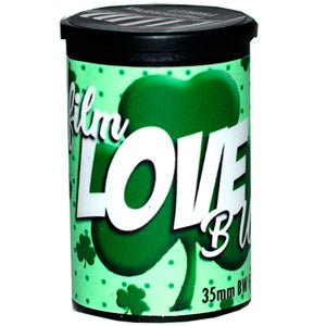 FPP Film Love (Shamrocks) 24 Exposure Black & White 35mm Film - Vintage Photography for Artistic Shots & Street Photography