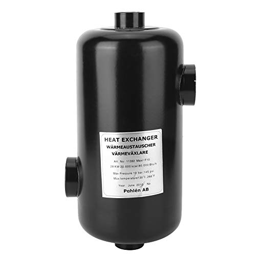High-Efficiency Electric Heater Thermostat with Heat Exchanger - Fast Heating & Precise Temperature Control for Hot Tubs, Spa Pools, and Bathing Pools - Perfect for Relaxation and Hydrotherapy