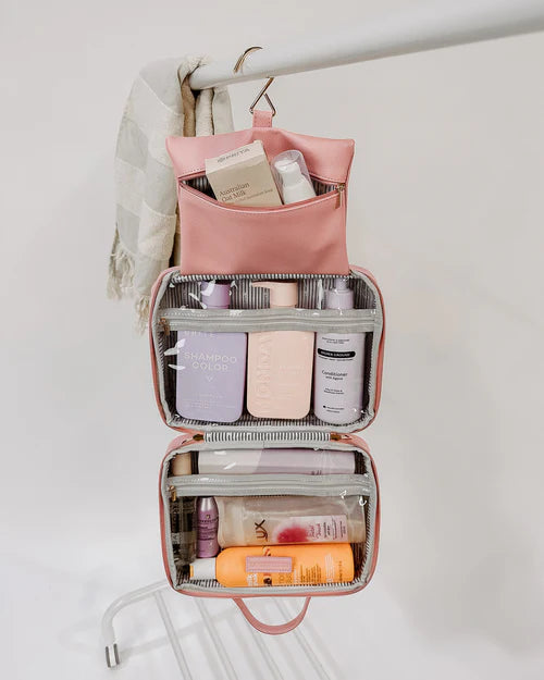 Louenhide Baby Emma Brianna Cosmetic Bag Set - Cute Makeup Organizer for Girls, Travel Toiletry Pouch - Perfect for School, Birthday Gifts & Travel Accessories