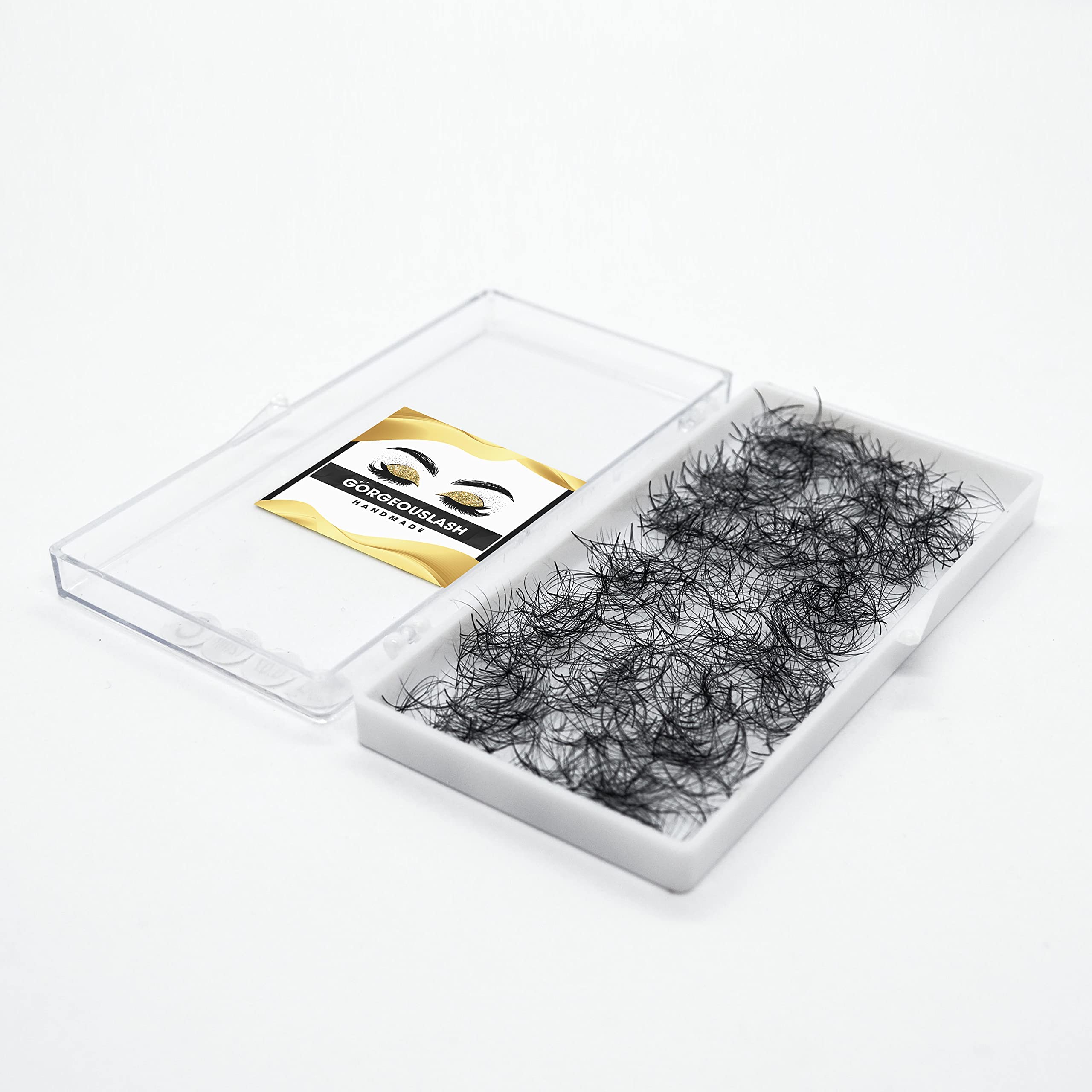 1000 Premium Handmade Eyelash Extension Fans - 3D, 4D, 5D, 6D, 7D, 8D, 10D Volume Lashes with 3D Curl (16mm) - Perfect for Salon Professionals & DIY Lash Artists