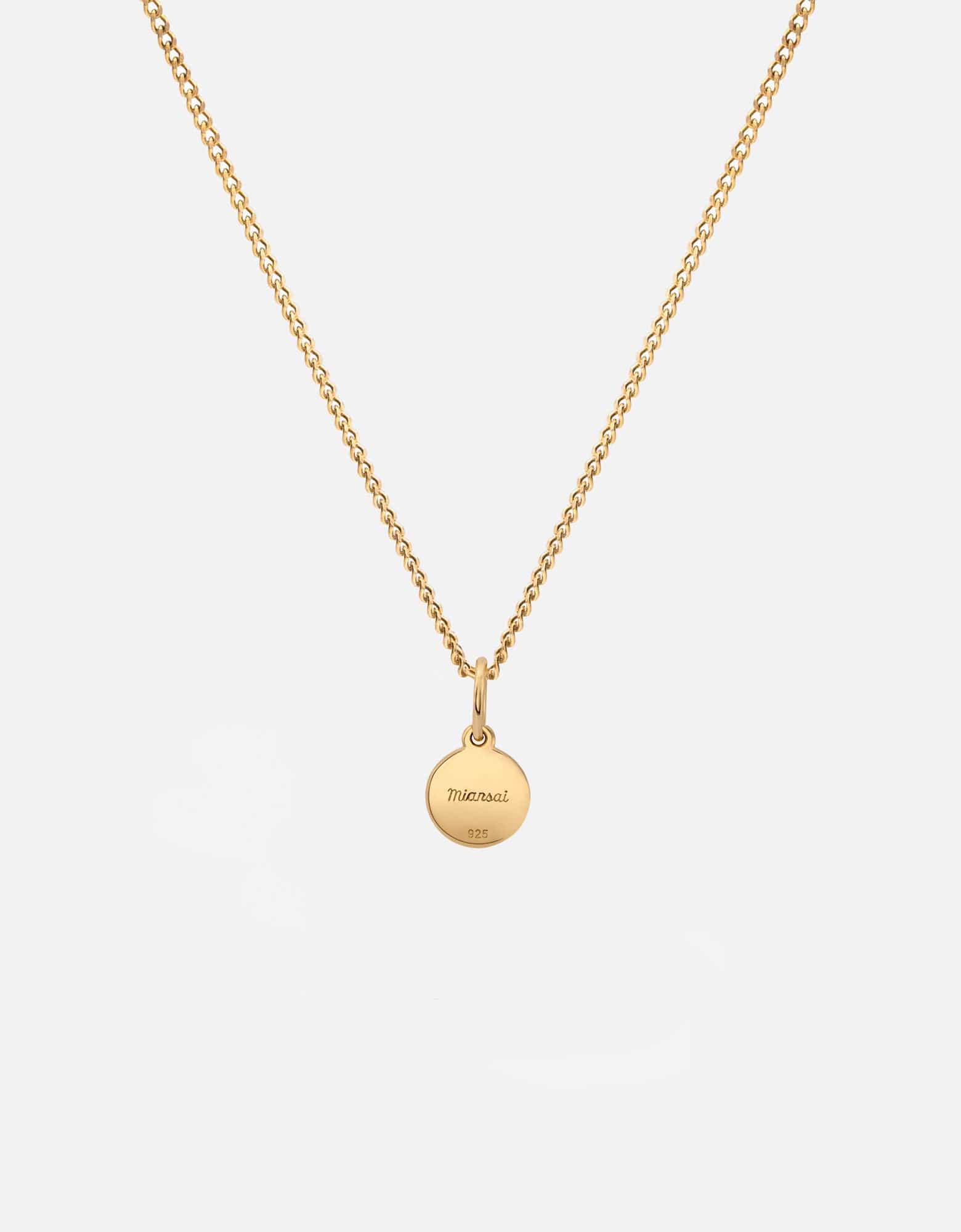 Ojos Necklace - 18K Gold Vermeil with Green Gemstone | Elegant Jewelry for Women, Perfect for Everyday Wear & Special Occasions