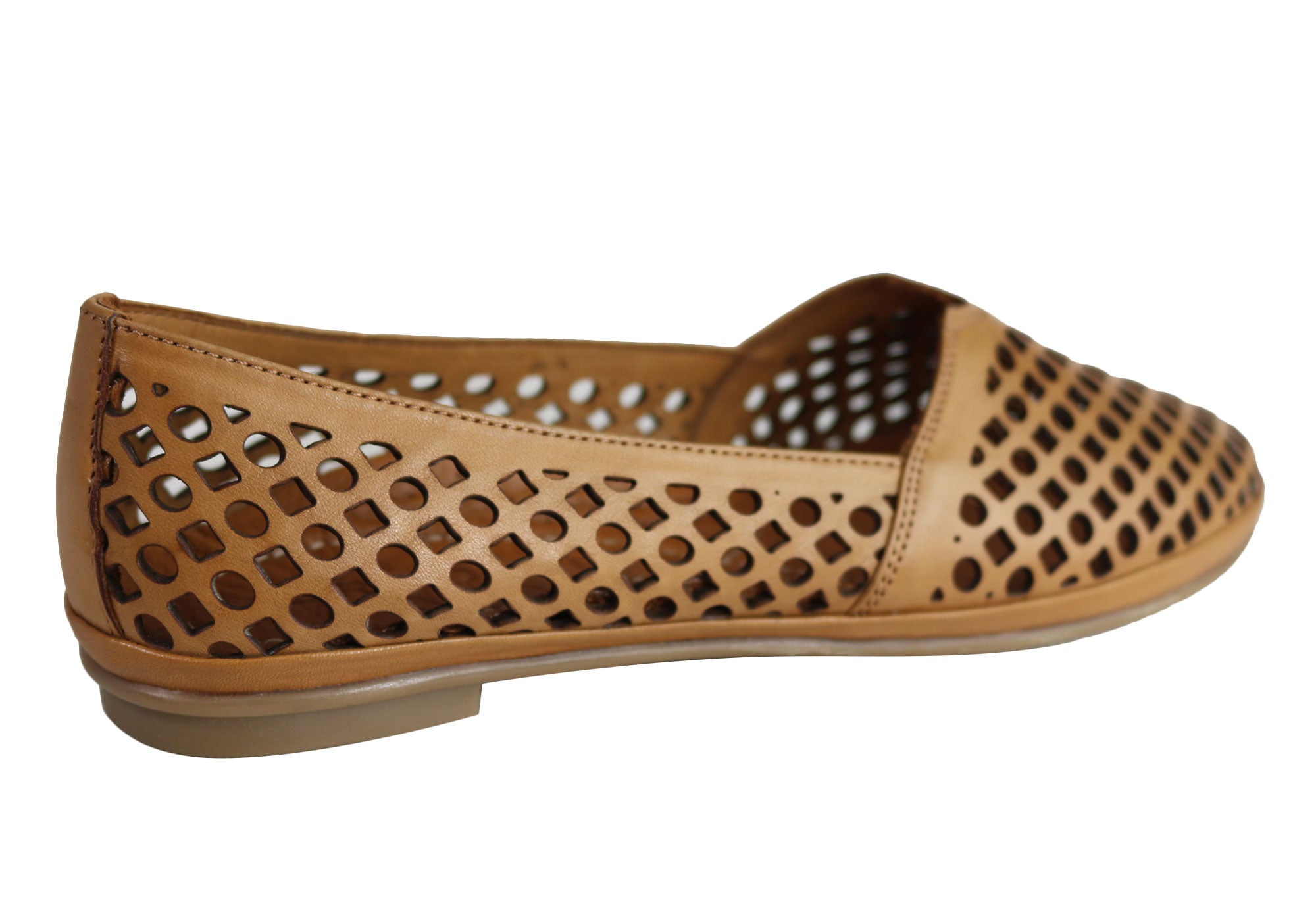 Orizonte Aria Women's Comfortable Soft Leather Flat Shoes - European Style for Casual Wear, Office & Travel