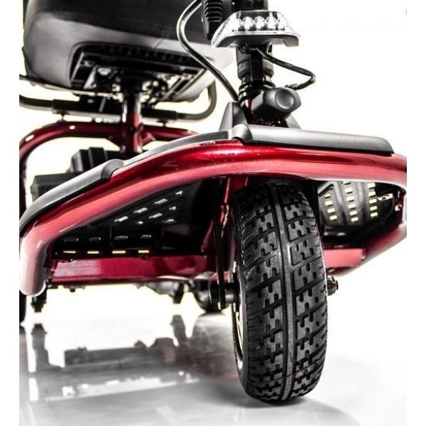 Golden Technologies LiteRider 3 Wheel Mobility Scooter GL111 - Lightweight Folding Electric Scooter for Adults & Seniors - Ideal for Indoor/Outdoor Use, Shopping, Travel & Daily Mobility