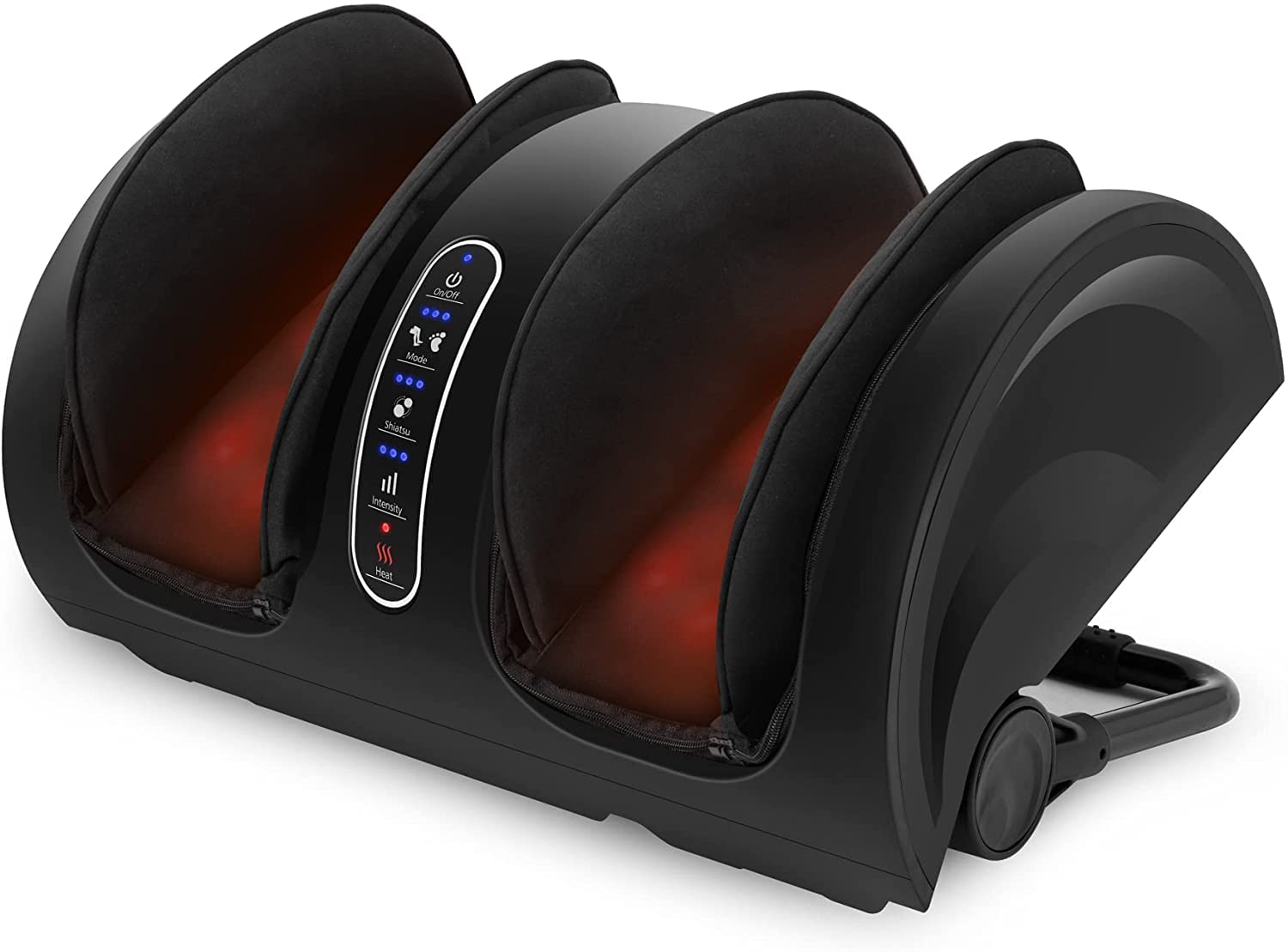 Snailax Shiatsu Massage Cushion with Heat - Kneading Back Massager for Home & Office - Foot Massager Machine with Heating - Perfect for Stress Relief & Muscle Relaxation at Work or Home